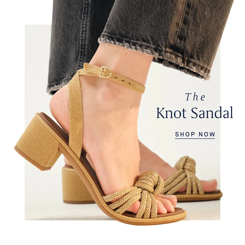 The Knot Sandal SHOP NOW