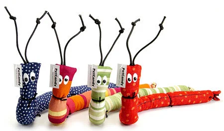 Image of Nightcrawler Organic Catnip Kicker Toy