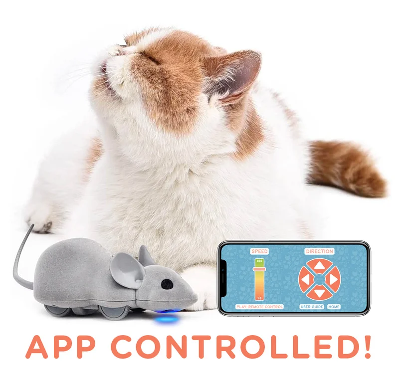 Image of Mouse Hunt Cat Toy, App Controlled