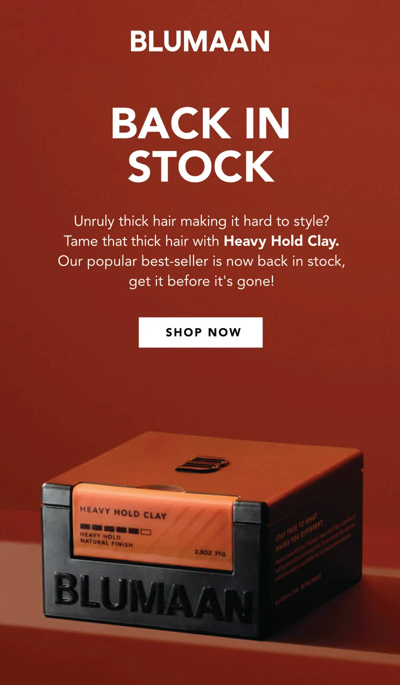 Heavy Hold Clay