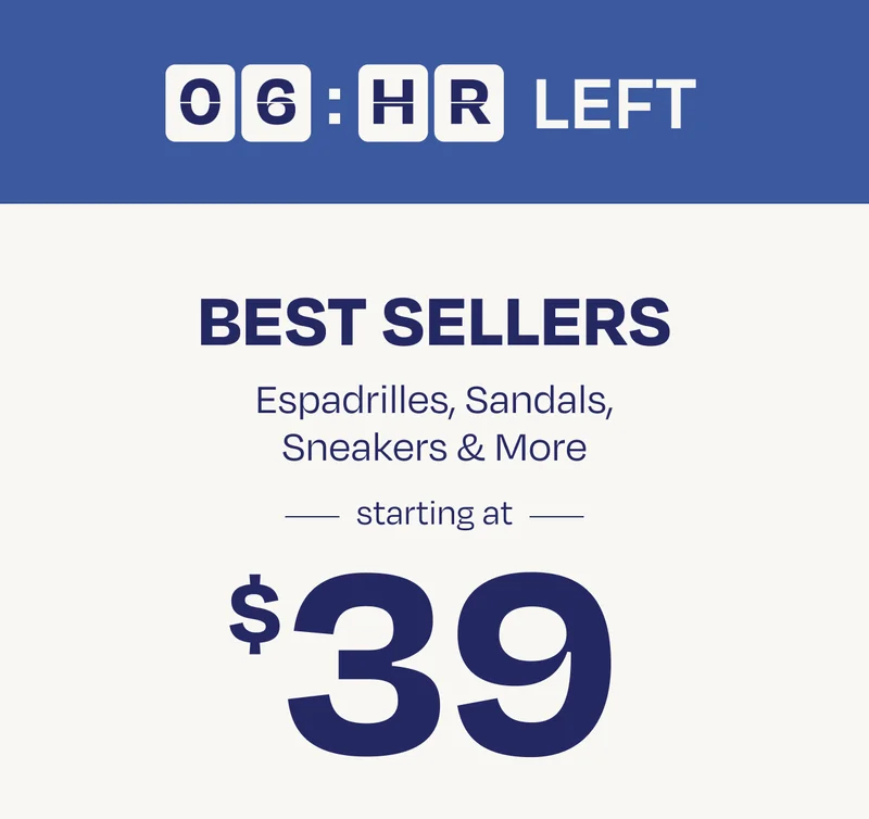 Best Sellers Starting at $39