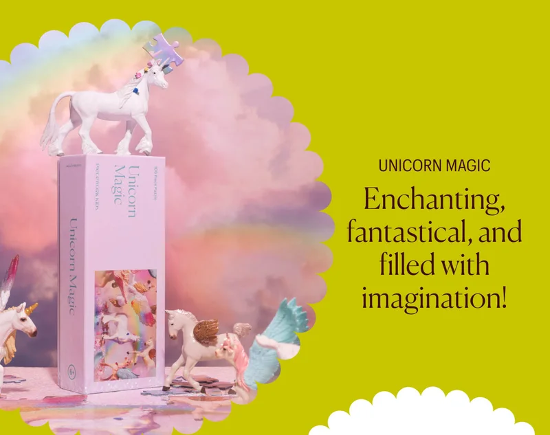 Unicorn Magic Holographic Puzzle
