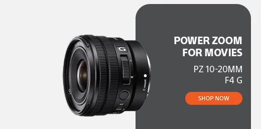 Power zoom for movies Z 10-20mm F4 G Shop now
