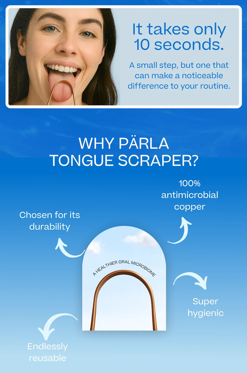 Why PÄRLA Tongue scraper