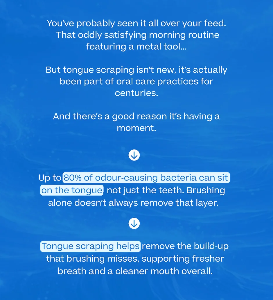 Why Tongue Scraping Matters