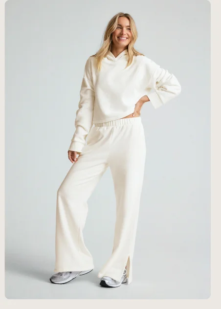 LuxeFleece Wide Leg Pant