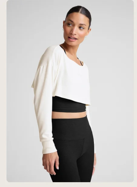 Duet 2-Way Convertible Shrug in Fresh Snow