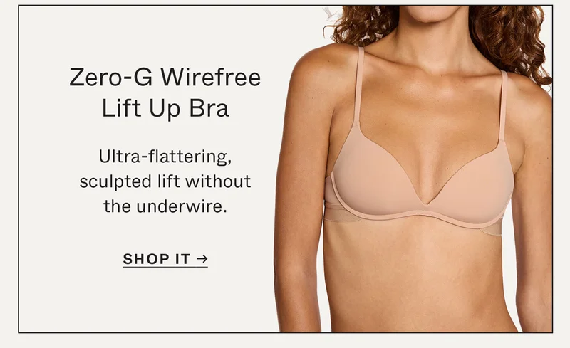 Zero-G Wirefree Lift Up Bra
