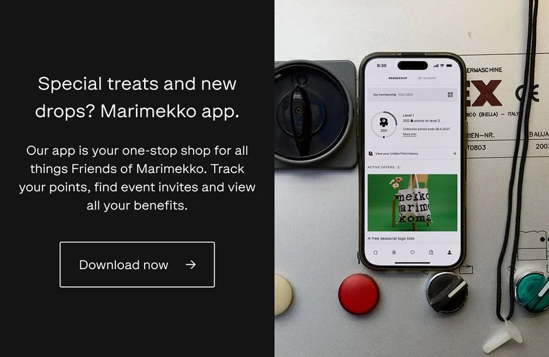 Download the Marimekko app