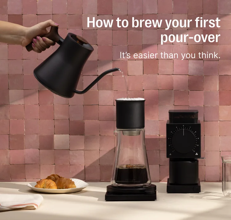 How to brew your first pour-over
