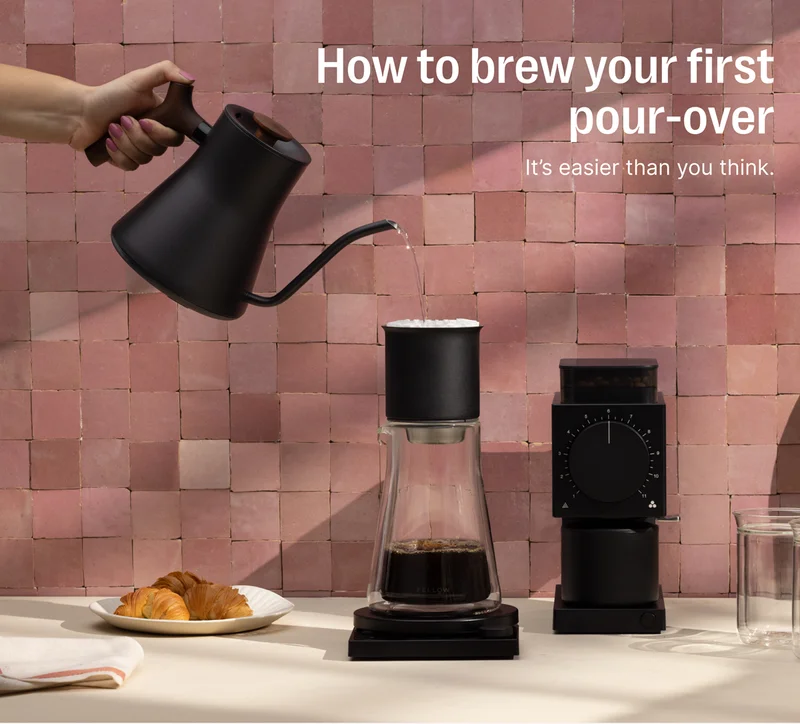 How to brew your first pour-over
