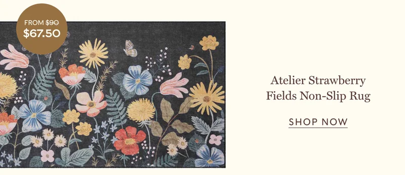 Atelier Strawberry Fields Non-Slip Rug SHOP NOW