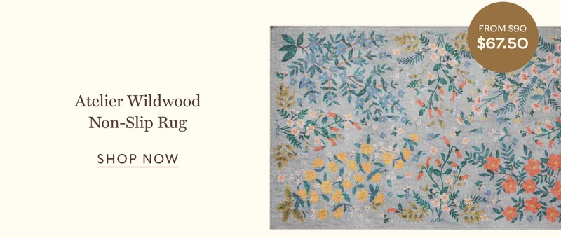 Atelier Wildwood Non-Slip Rug SHOP NOW