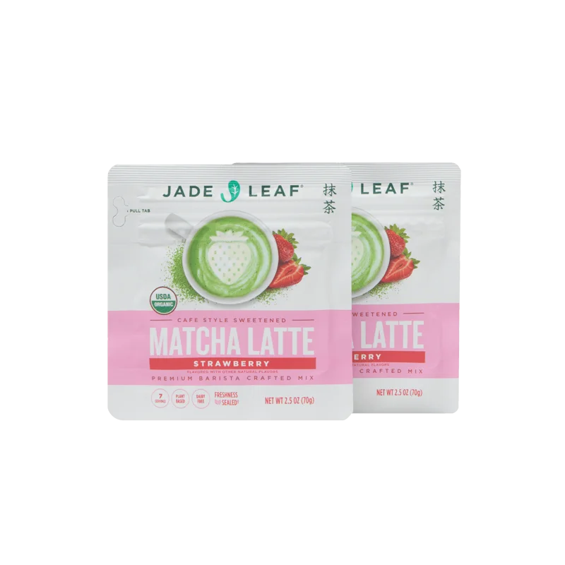 Jade Leaf - Strawberry Matcha Latte Packet x2 Jade Leaf - Strawberry Matcha Latte Packet x2