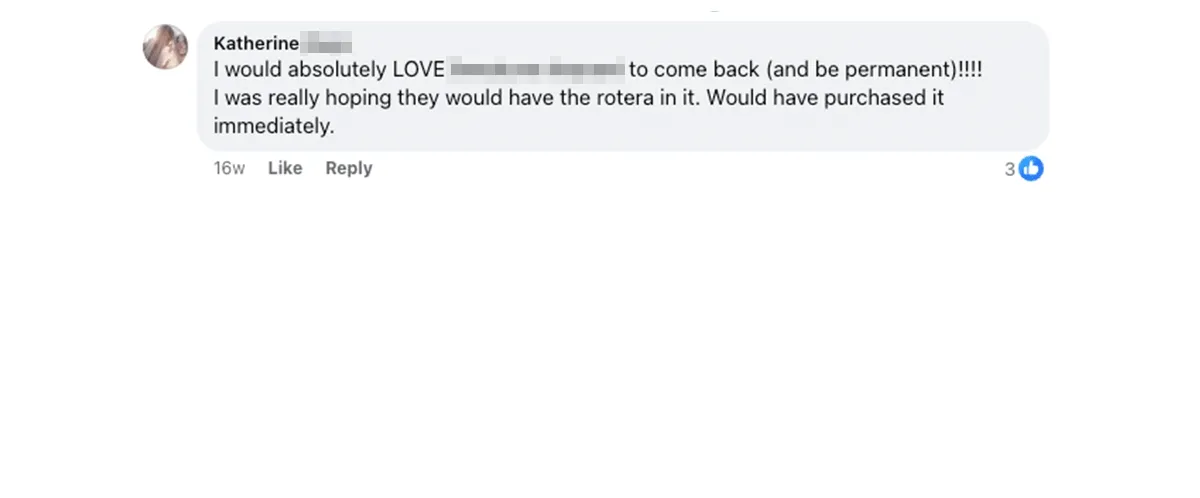 Facebook comments
