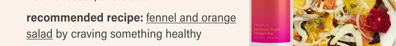 recommended recipe: fennel and orange salad by craving something healthy