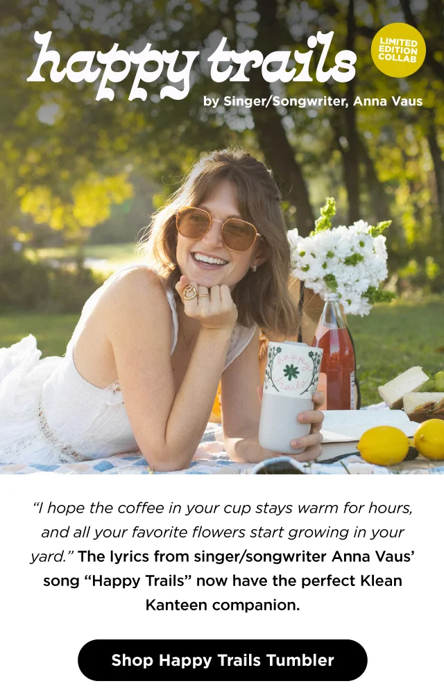 Anna Vaus 'Happy Trails' Klean Tumbler