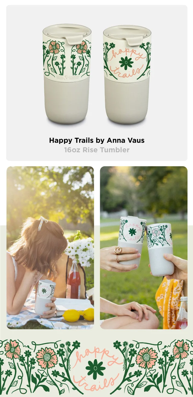 Happy Trails by Anna Vaus - 16oz Rise Tumbler