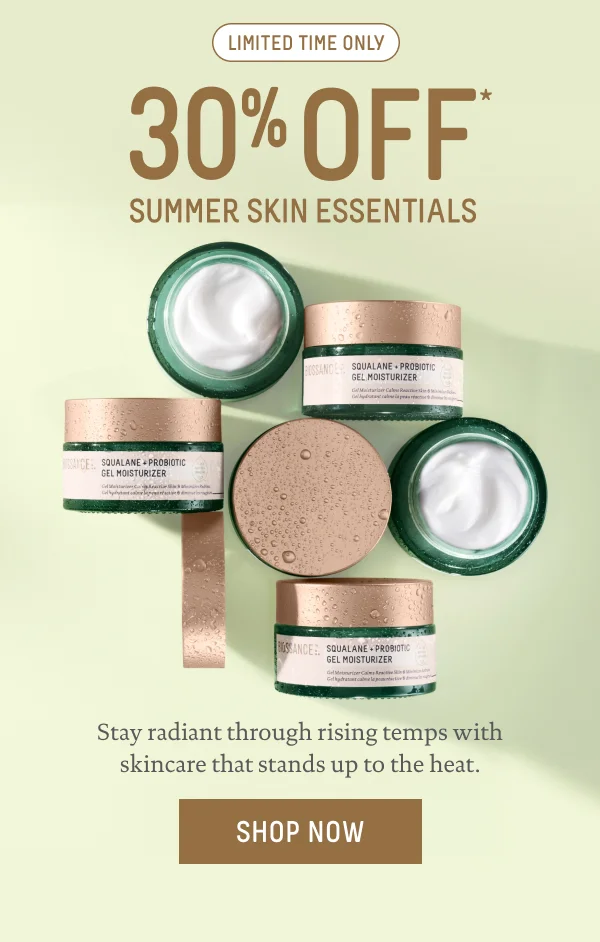 30% Off Summer Skin Essentials