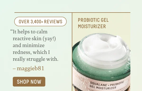 Probiotic Gel Moisturizer