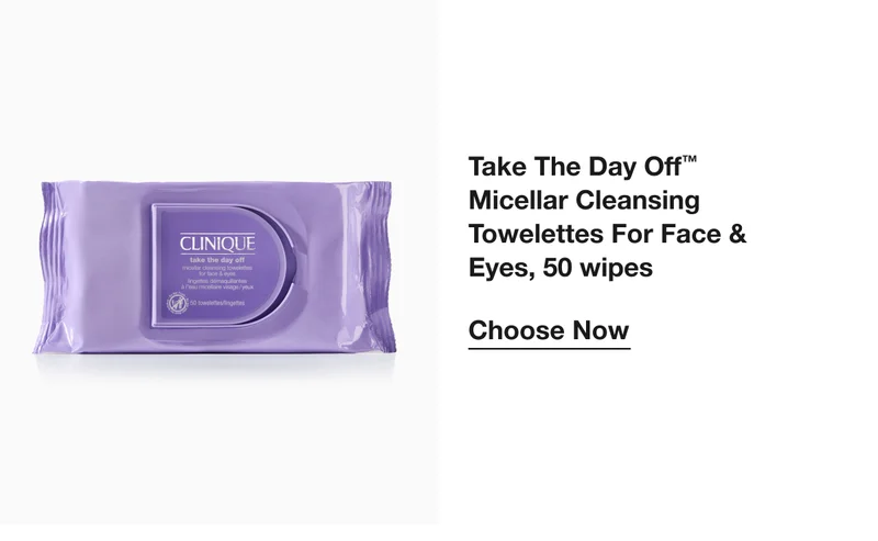 Take The Day Off™ Micellar Cleansing Towelettes For Face & Eyes, 50 wipes Choose Now