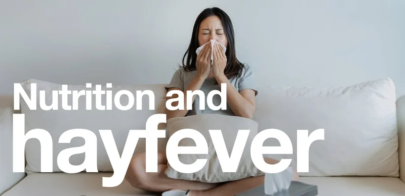 Nutrition and hayfever