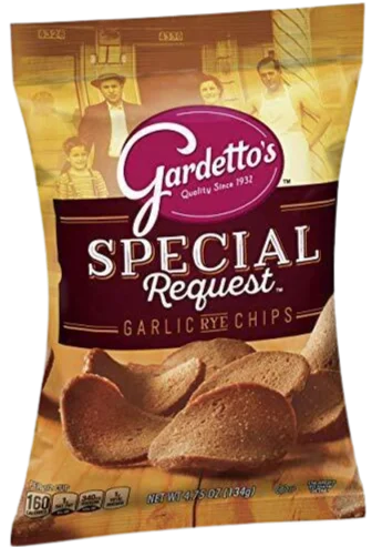 Image of Gardetto's Special Request Roasted Garlic Rye Chips