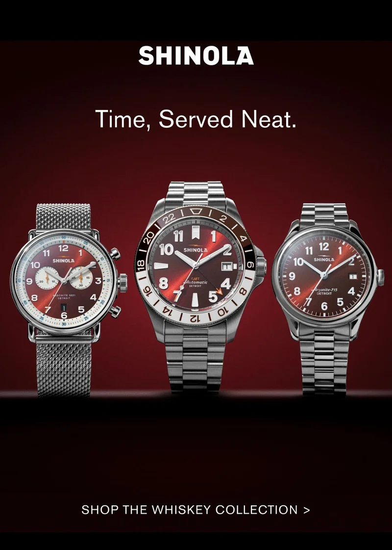 Time, Served Neat. | Shop the Whiskey Collection >