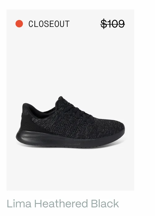 Lima Heathered Black