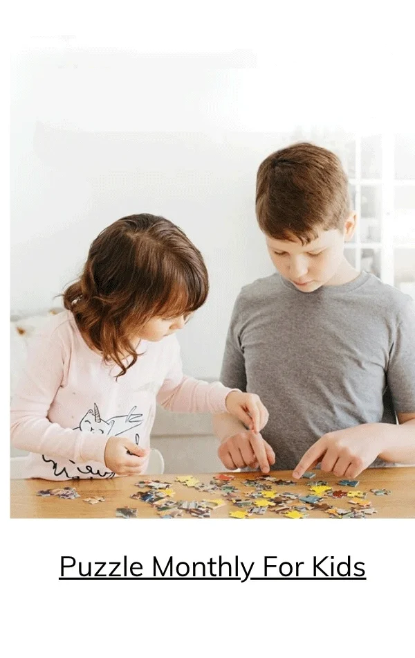 Puzzle Monthly For Kids! - Monthly Subscription