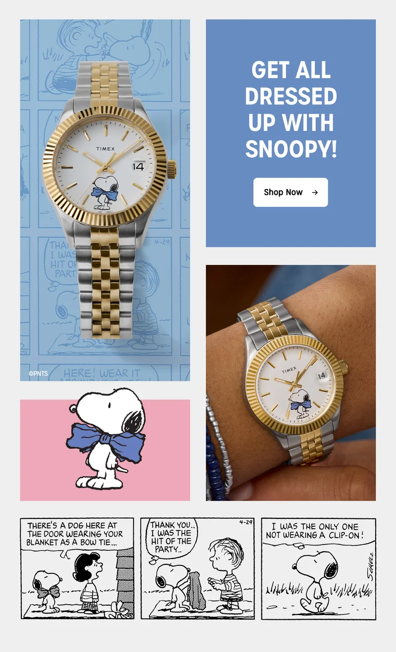 GET ALL DRESSED UP WITH SNOOPY! | Shop Now