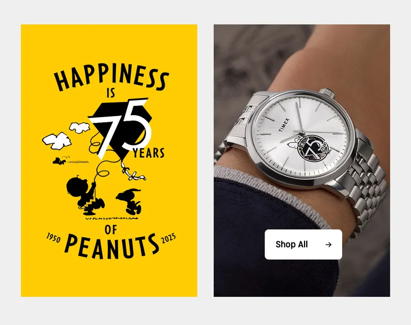 HAPPINESS IS 75 YEARS OF PEANUTS | Shop All