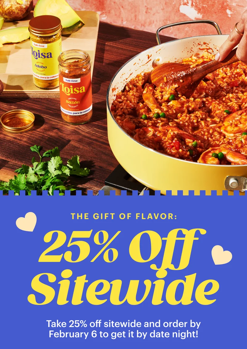 The Gift of Flavor: 25% Off Sitewide