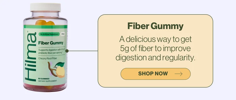 Fiber Gummy. A delicious way to get 5g of fiber to improve digestion and regularity. Shop now.