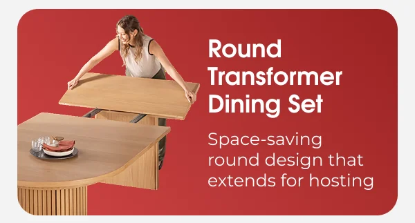 Round Transformer Dining Set