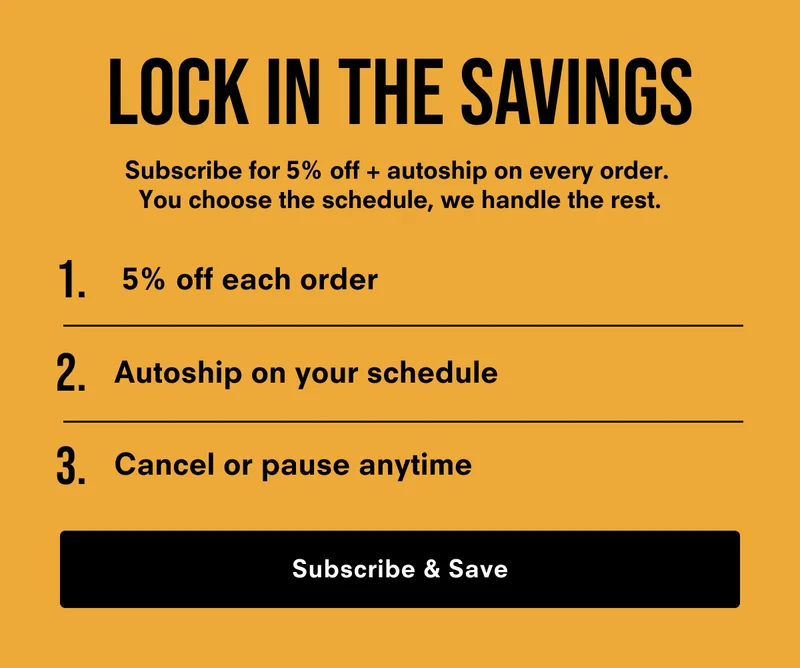 Subscribe & save