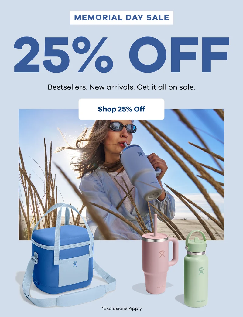 MEMORIAL DAY SALE 25% OFF Bestsellers. New arrivals. Get it all on sale. | Shop 25% Off