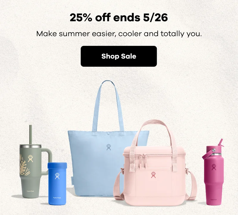 25% off ends 5/26. Make a summer easier cooler and totally you. | Shop Sale