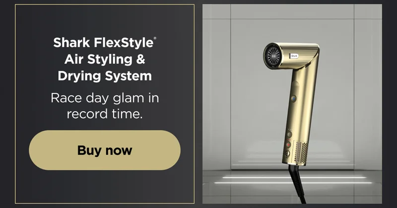 Shark FlexStyle® Air Styling & Drying System-- Race day glam in record time.