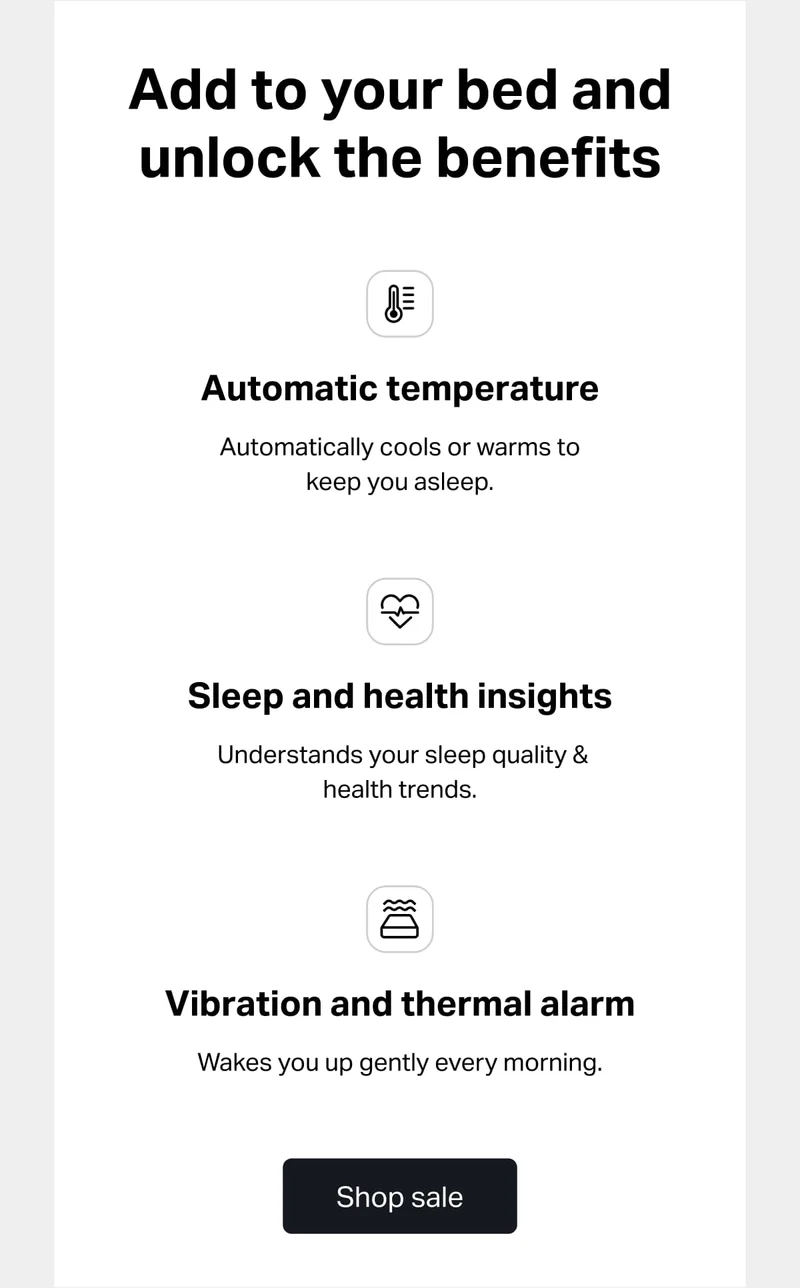 Add to your bed and unlock the benefits