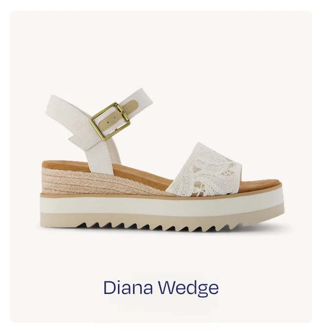 Diana Wedge Sandal