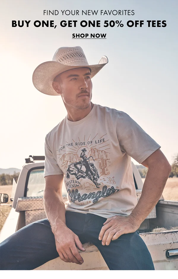 Find Your New Favorites. Buy One, Get One 50% Off Tees. Shop Now