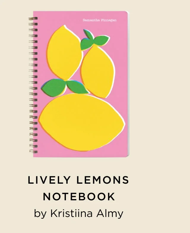 Lively Lemons Notebook