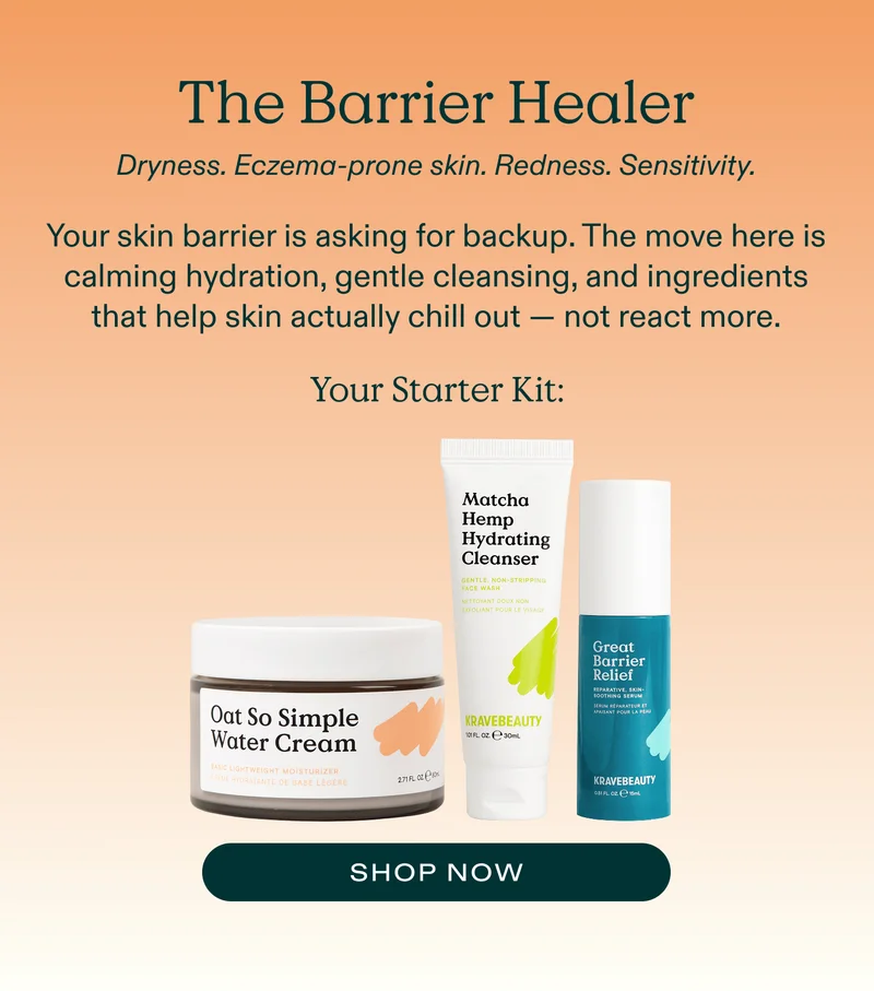 The Barrier Healer - Oat So Simple, Matcha Hemp Hydrating Cleanser, Great Barrier Relief