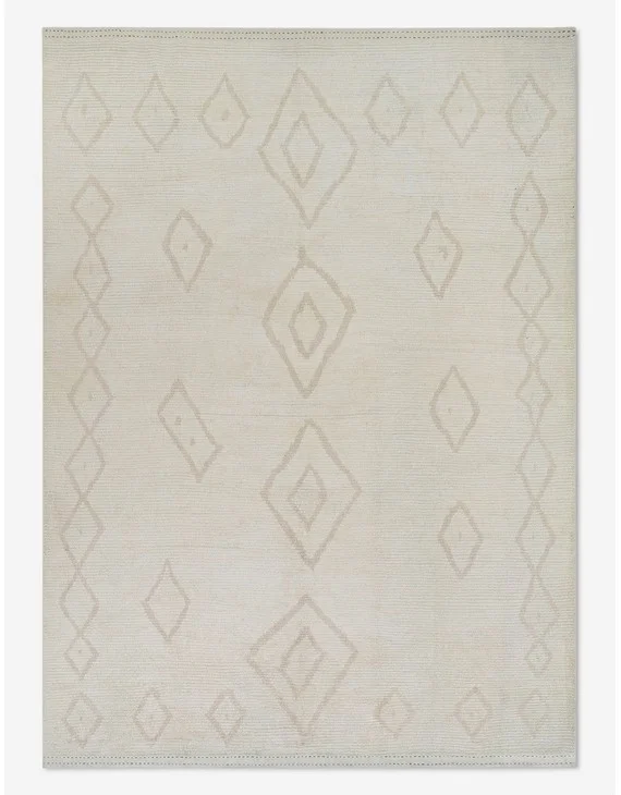 Vintage Turkish Hand-Knotted Wool Rug No. 401, 8'4" x 11'6"
