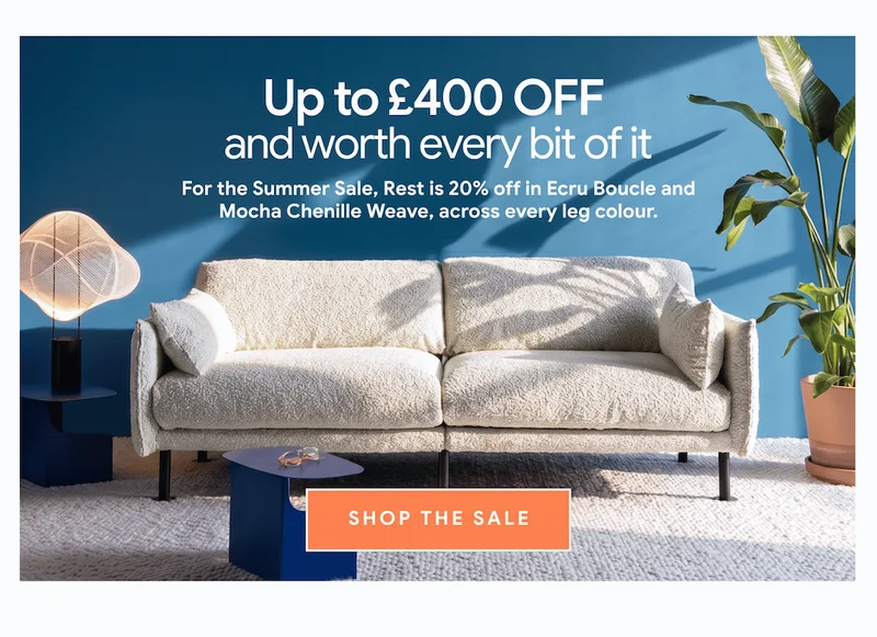 Up to £400 off, and worth every bit of it