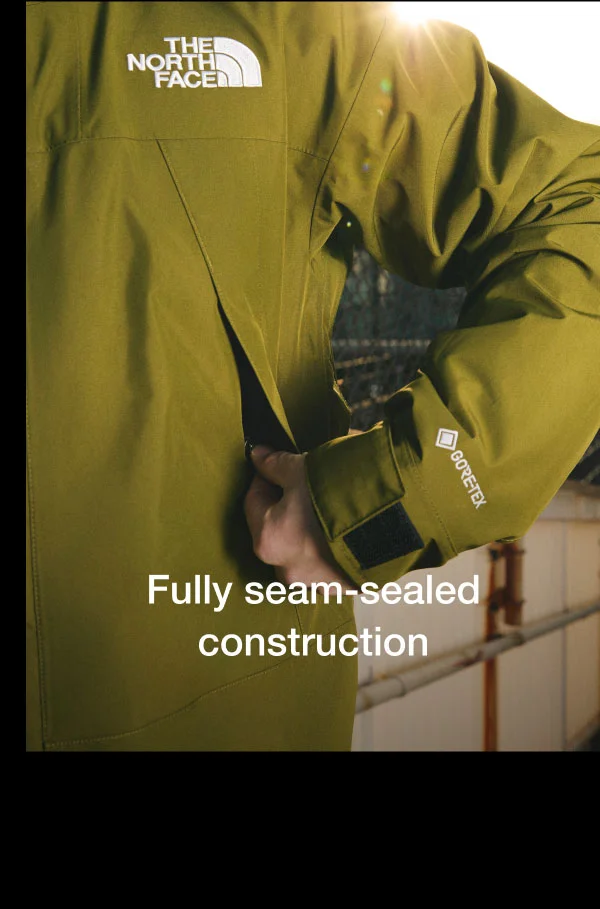 Fully seam-sealed construction