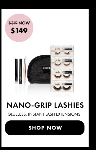 Image of Nano-Grip Lashies set, glueless with instant lash extensions, discounted from $319 to $149