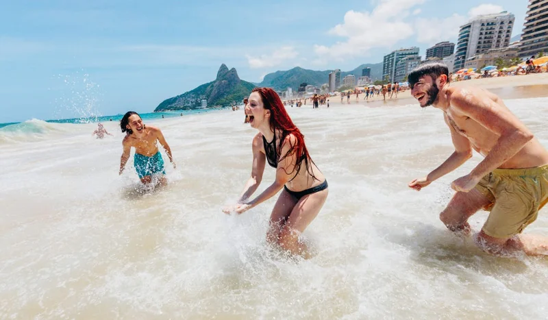 Friends in Rio de Janeiro