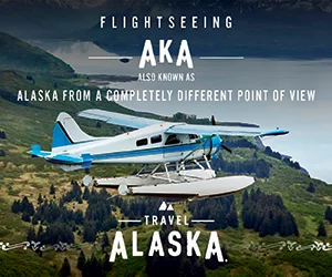 Flightseeing Alaska. Alaska from a completely different view